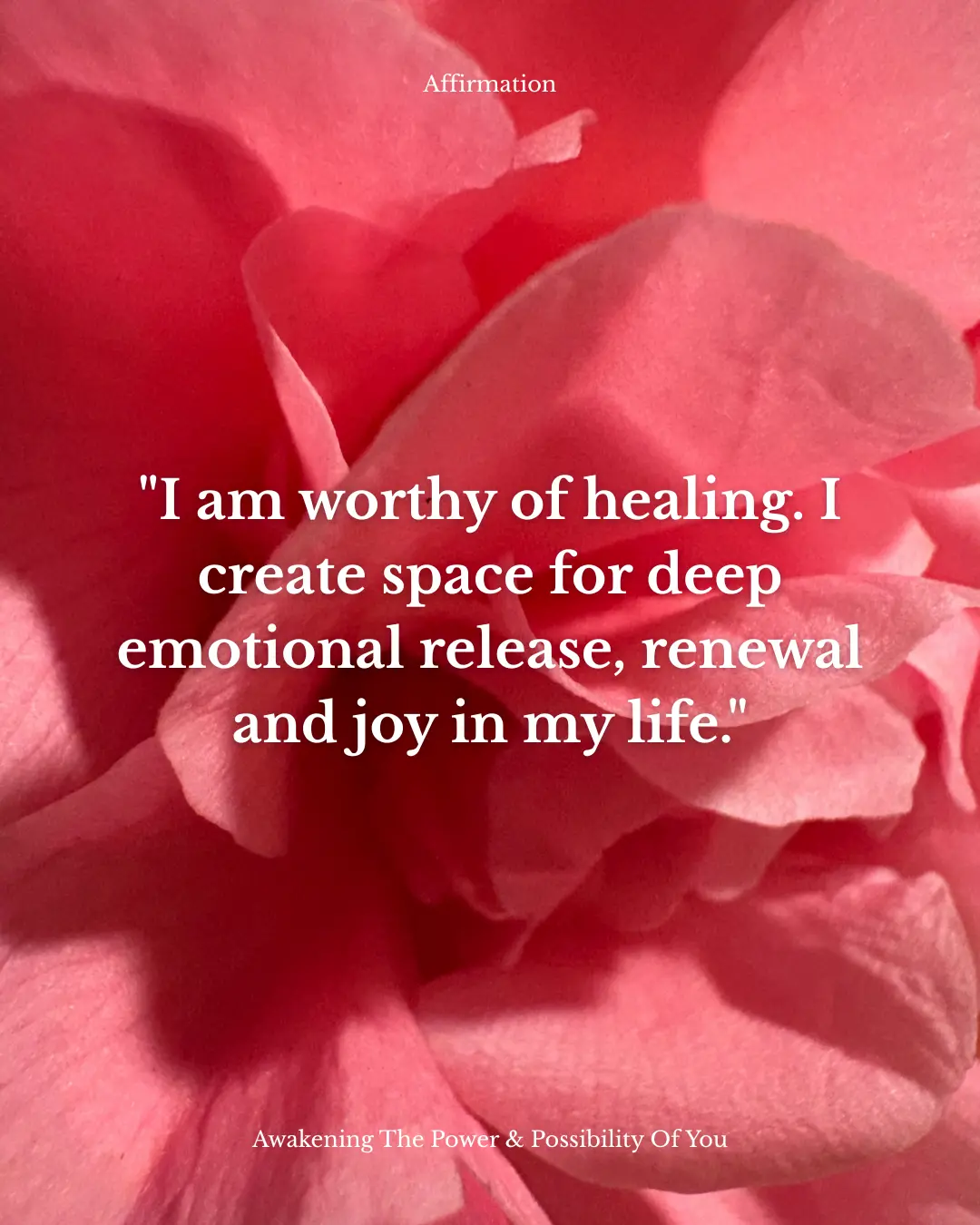 Worthy of Healing